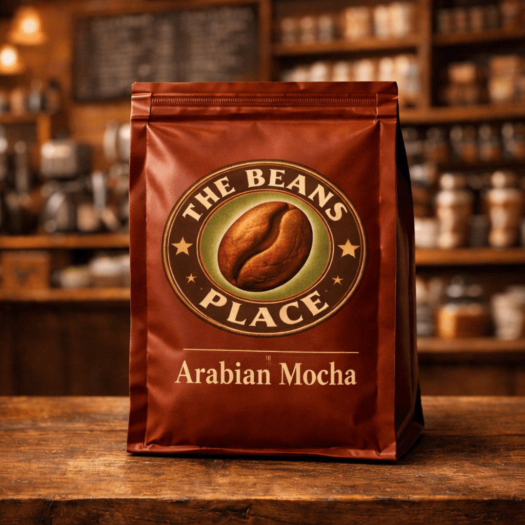 Arabian Mocha product bag from The Beans Place